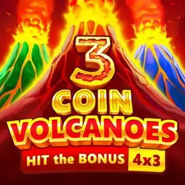 Play 3 Coin Volcanoes 21 casino